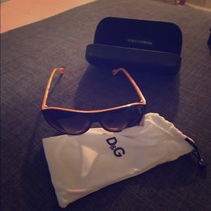 Men’s Dolce and Gabbana aviator sunglasses D&G